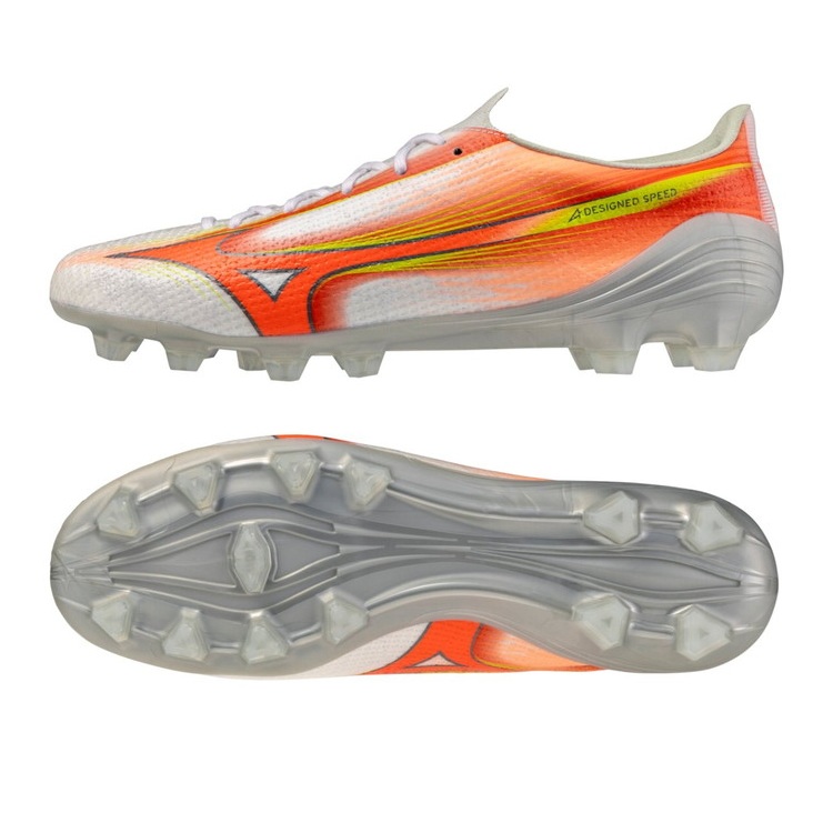 【取っておく6月11日発売】MIZUNO ミズノ ミズノアルファ 3 PRO 白いこと×オレンジ色×黄色 P1GA266454 PRISM WHITE PACK 蹴球スパイク レアルスポーツ