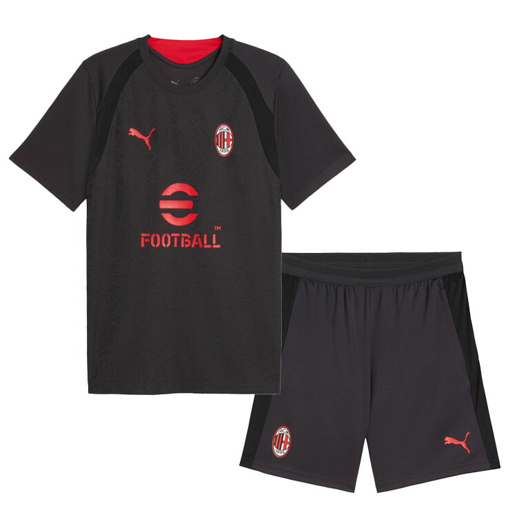 PUMA プーマ 26/27 ACミラン トレーニングシャツ & ショーツ 786639-20 786654-20 上下セット サッカー 海外クラブ グレー 半袖|レアルスポーツ店