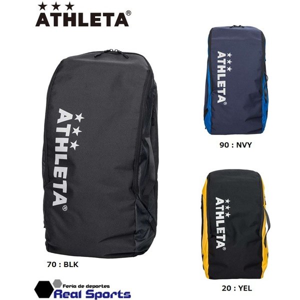 楽天市場 Athleta アスレタ 遠征バックパック リュックサック 大容量 フットサル サッカー用品 レアルスポーツ レアルスポーツ楽天市場店