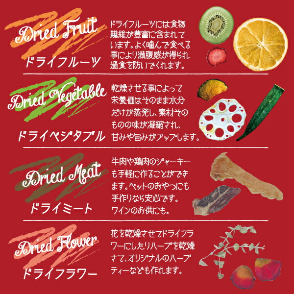 ドライフードメーカー レシピ付き 調理器具 ドライフルーツメーカー 食品乾燥器 乾燥機 新型