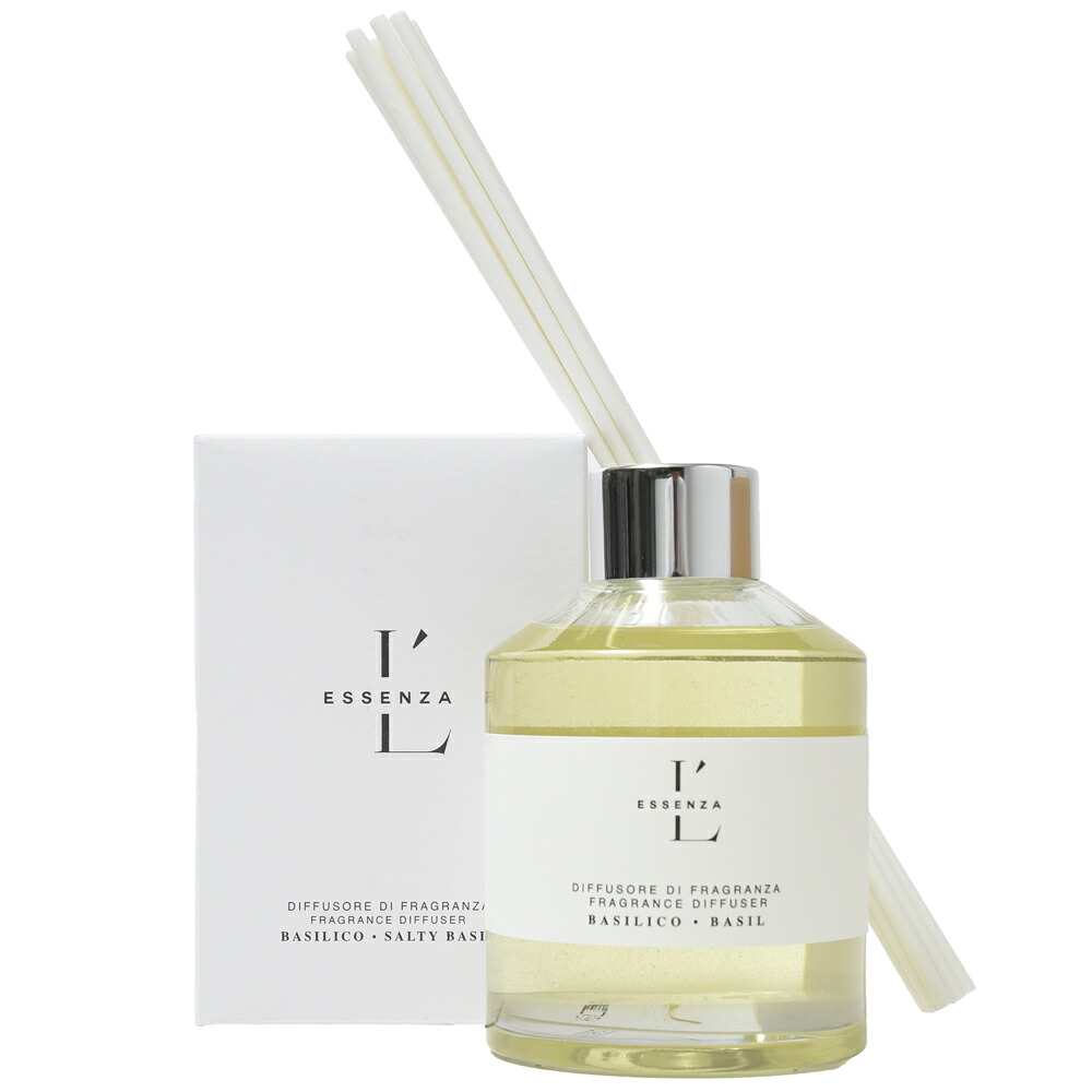 ESSENZA PULSANTE エッセンツァ プルサンテ BASILICO/バジリコ（旧バジルアンドシーブリーズ）ディフューザー 250ml