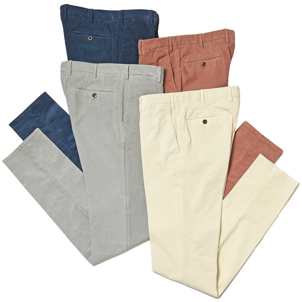 PT TORINO ピーティー トリノ綿織物 伸ばすこと コール天 否筋目 ズボン下 SUPERSLIM FIT◆