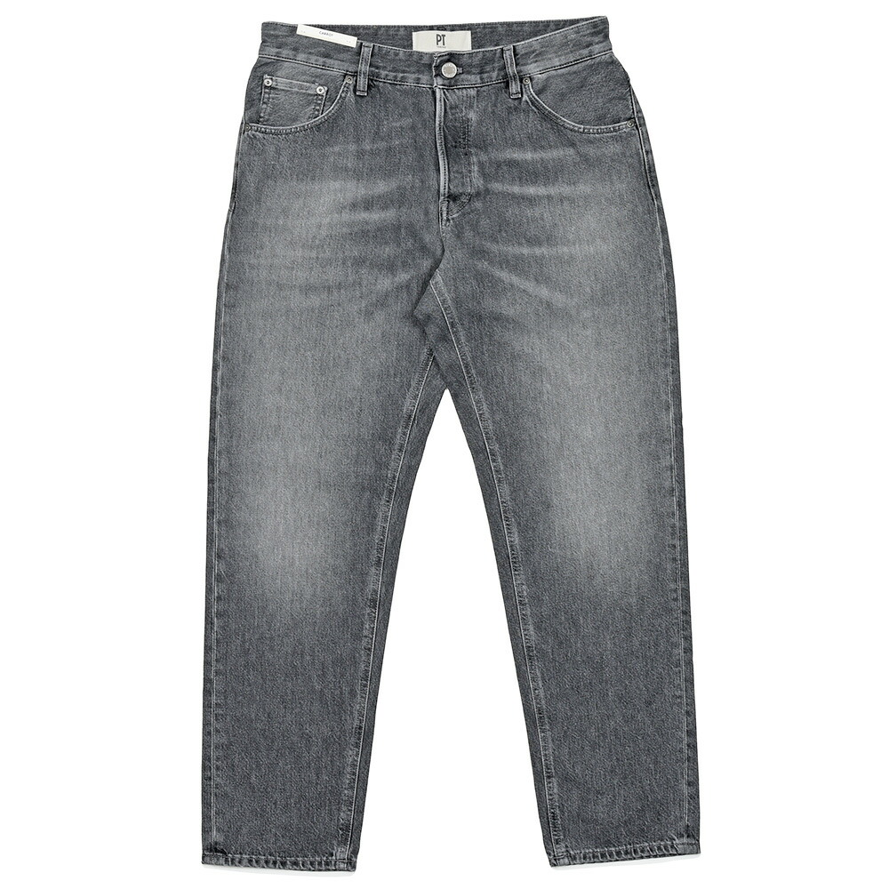 PT TORINO DENIM（ピーティートリノデニム） REBEL コットン ウォッシュド ブラックデニムパンツ/OA5640