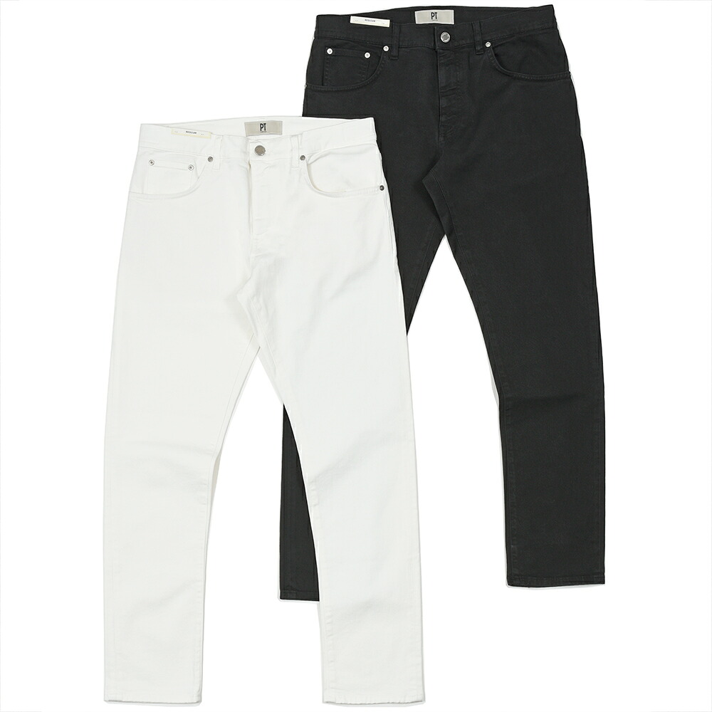 PT TORINO DENIM（ピーティートリノデニム）BREAKBEAT 綿織物伸ばすこと レギュラーデニムパンツ/OA14T0