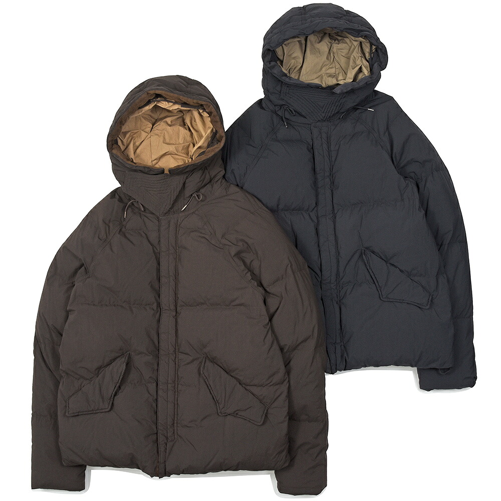 Ten c（テンシー）ARTIC DOWN PARKA ナイロン ヘビーフライトジャケット 落ち込む上衣