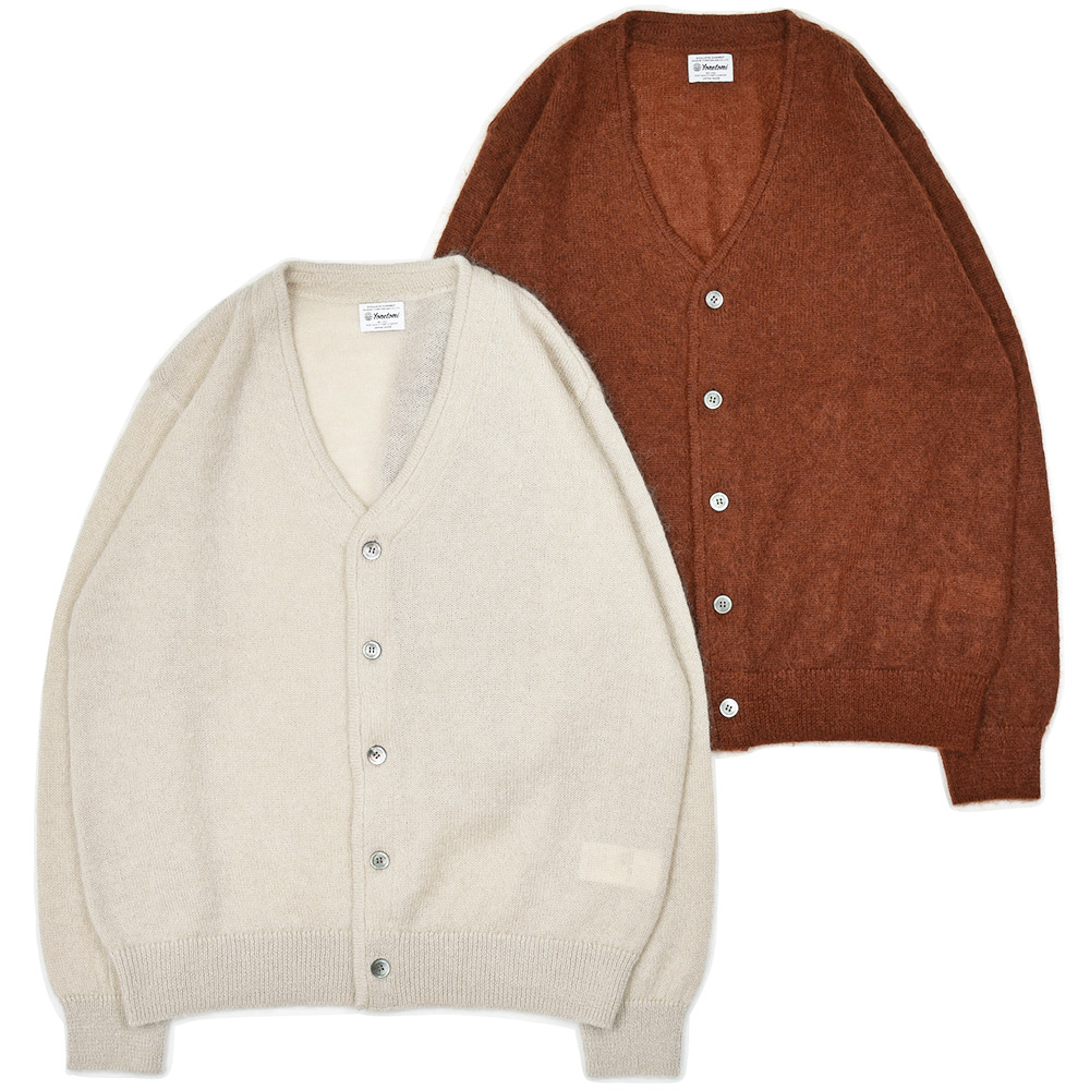 Yonetomi（ヨネトミ）SHAGGY MOHAIR C/D ちびっ子モヘヤ 編み物ジレー