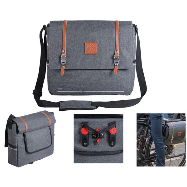 Zefal ゼファール 7058 Urban Messenger Bag アーバン 飛脚屋御徒面子 薄墨色 11L