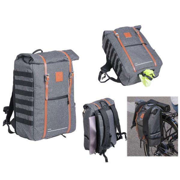 Zefal ゼファール 7057 Urban Backpack アーバンバックパック 薄墨色 27L バッグ-自転車用アクセサリー-フロントバッグ