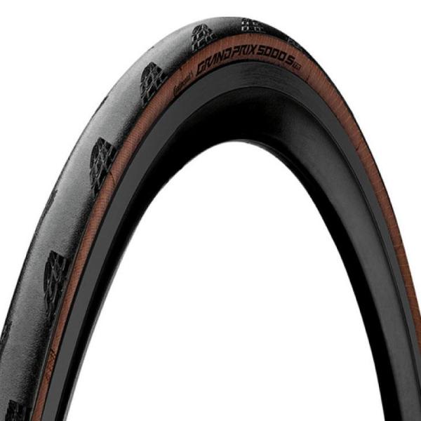 Continental コンチネンタル TLRタイヤ Grand Prix 5000S-TR グランプリ5000 チューブレスレディ 700x32C ブラック/トランスペアレントスキン FB