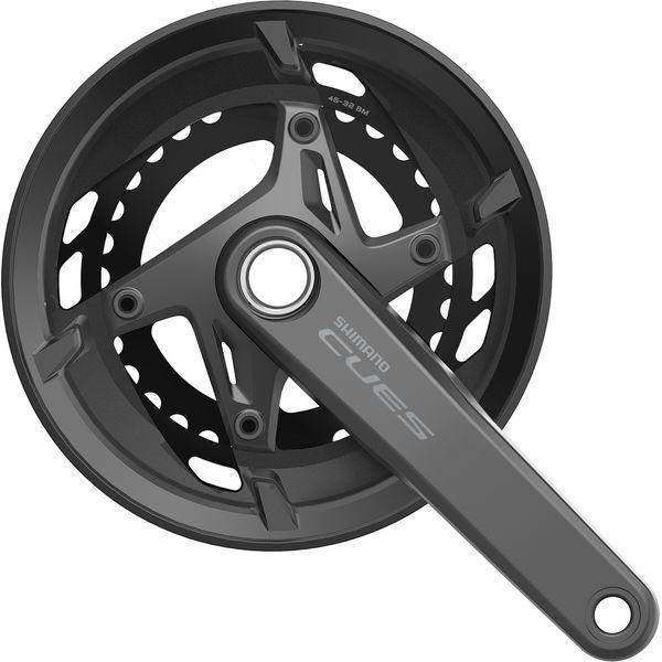 SHIMANO シマノ FC-U6010-2 ホローテック2 リンクグライド 11S 175mm 46×32T チェーンガード付 EFCU60102EX62C