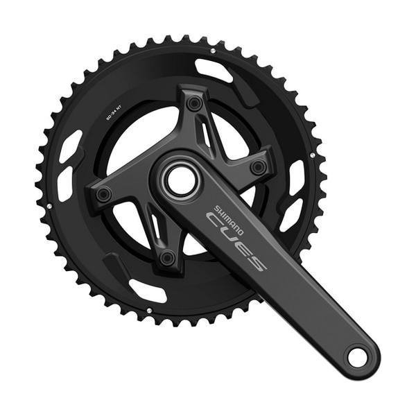SHIMANO シマノ CUES クランクセット FC-U6030-2 2-PCS CL:47mm 170mm 46&times;32T BBパーツ/CGなし EFCU60302CX62｜FIND SHOP 店