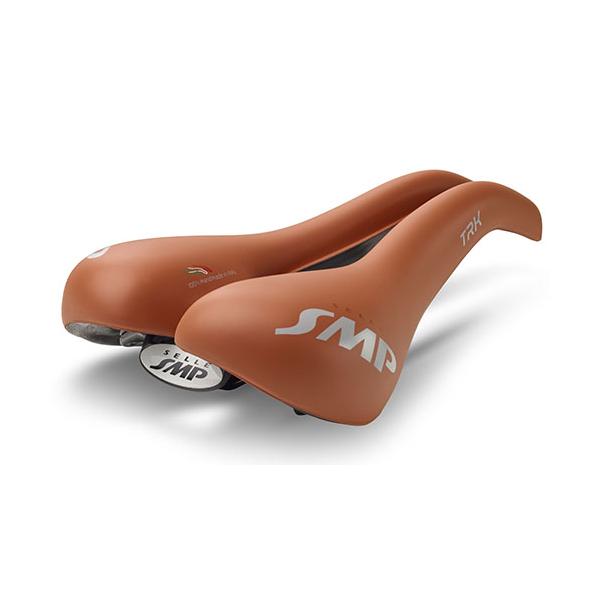 SELLE SMP セッレエスエムピー サドル TRK ミディアム 座骨幅が狭め～標準のライダー向け ブラウンマット