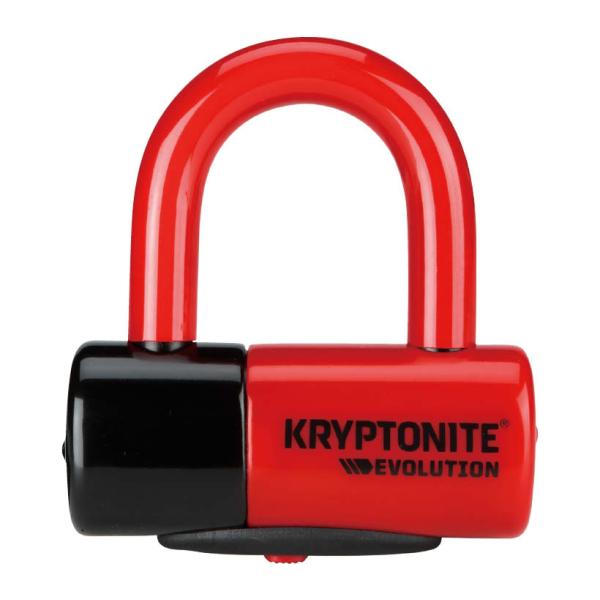 KRYPTONITE クリプトナイト ロック カギ エヴォリューション ディスクロック 14mm強化スチール製シャックル レッド LKU04701｜FIND SHOP 店