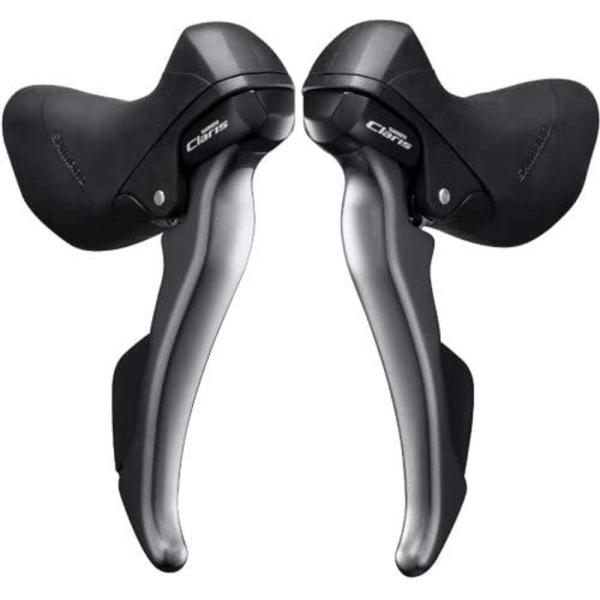 SHIMANO シマノ シフティング/ブレーキレバー ST-R2000-P 左右セット 2&times;8S 付属/シフト、ブレーキケーブル ESTR2000DPA CLARIS クラリス｜FIND SHOP 店