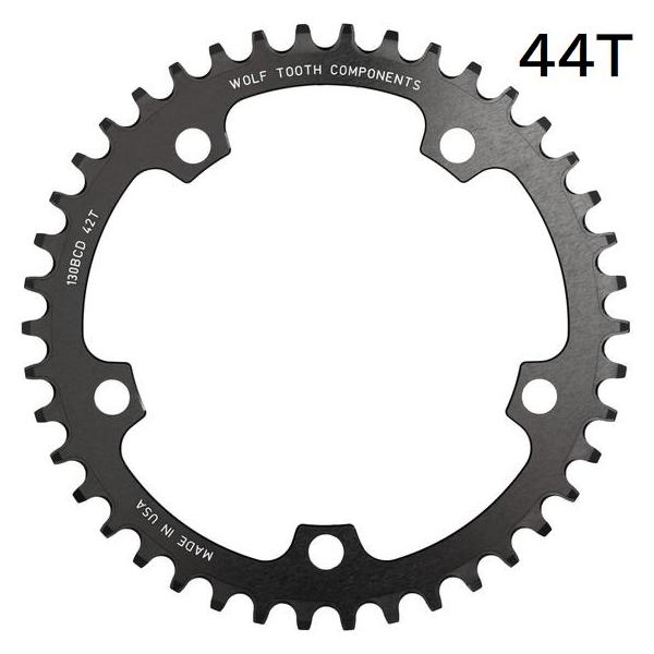 WOLF TOOTH ウルフトゥース 130BCD 5Bolt Chainring チェーンリング 44T compatible with SRAM Flattop