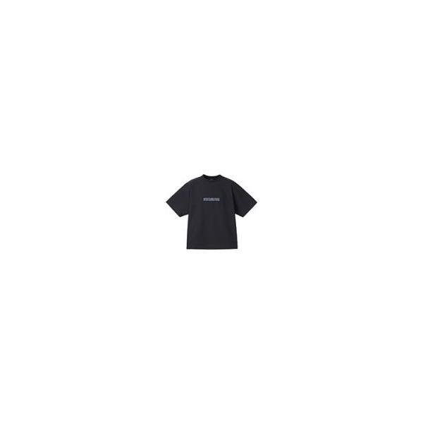 EVERGREEN エバーグリーン マイクロリップストップ ルーズフィット Tシャツ L ダークネイビー