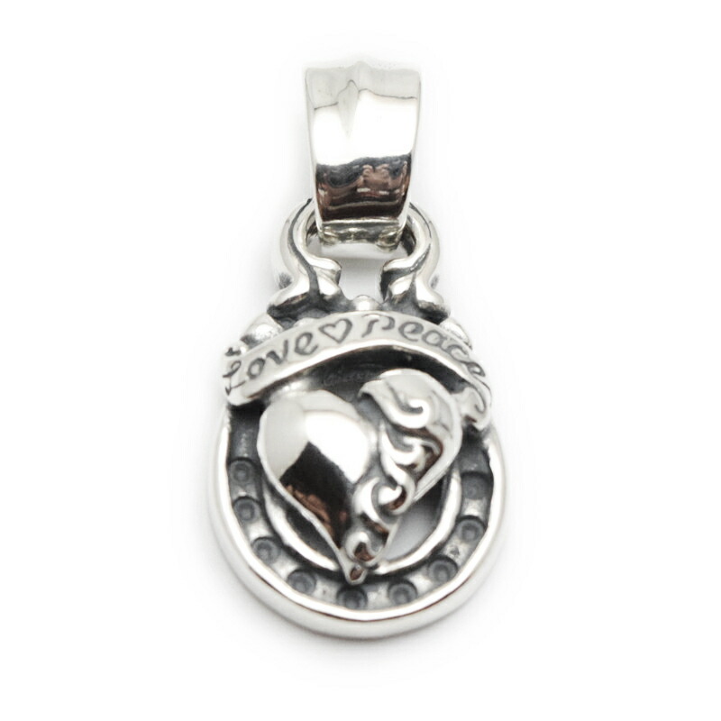 Bill Horseshope Bill Leather Leather Bwl ビルウォールレザー Wall ビルウォールレザー Wall Horseshope Medium ペンダント Pn1037 C Heart With Pendant Realdeal 正規ディーラー Realdeal リアルディール 本物 With Banner Medium