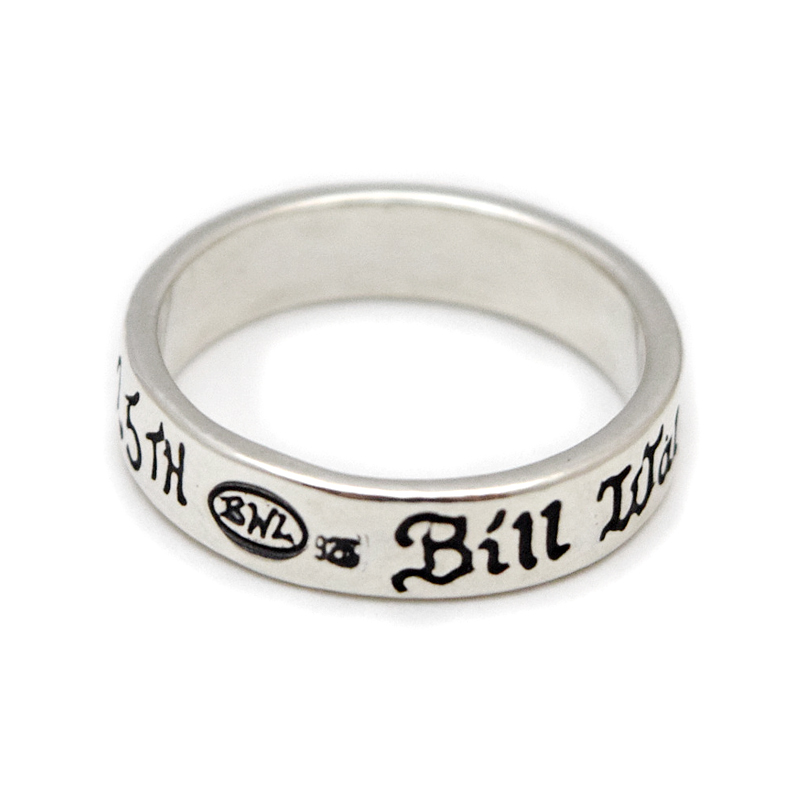 【楽天市場】【BWL/ビルウォールレザー】リング/R404:BWL 25th Anniversary Band Ring★REAL DEAL