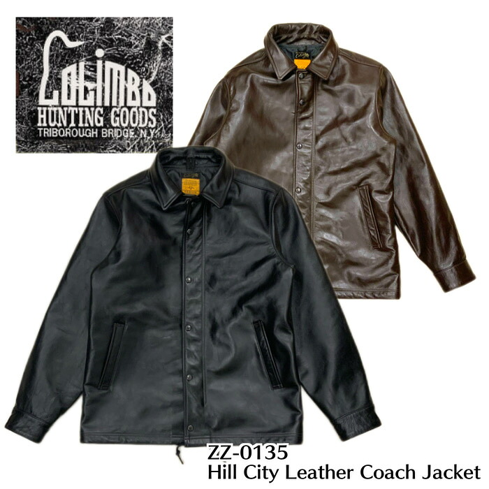 【COLIMBO/コリンボ】レザージャケット/ HILL CITY LEATHER COACH JAKET：ZZ-0135★REALDEAL仙台(リアルディール仙台)COLIMBO, コリンボ, アメカジ, ハンティング, ベスト, パーカー, 通販,仙台,取扱店,ミリタリージャケット,｜REALDEAL