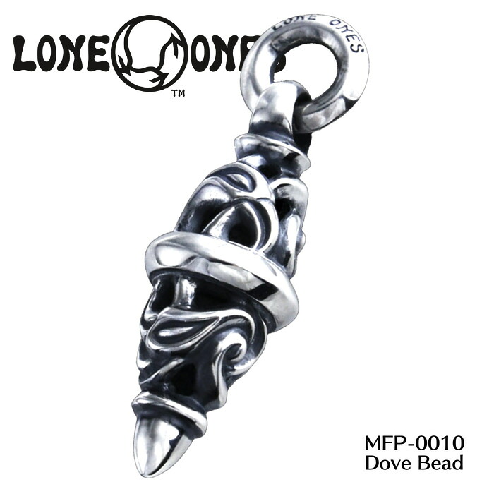 【LONE ONES ロンワンズ】ペンダント/MFP-0010 Dove Bead REAL DEAL/シルバー/メンズシルバー/アクセサリー｜REALDEAL