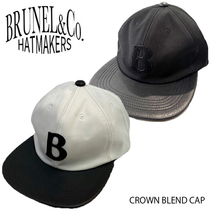 帽子 BRUNEL&Co.HATMAKERS 8PANEL CASQUETTE BRUNEL&Co. HATMAKERS – Delight
