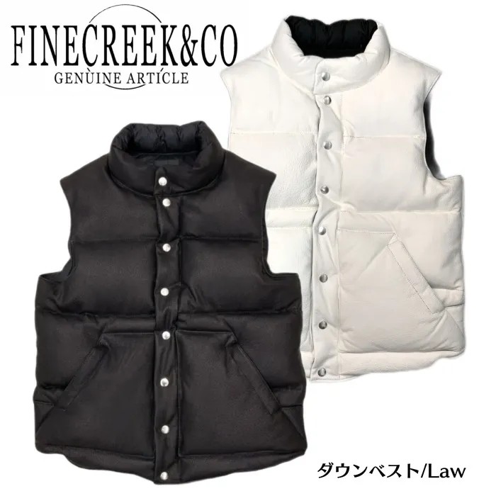 【FINE CREEK&CO/ファインクリークアンドコー】ダウンベスト/Law|REALDEAL
