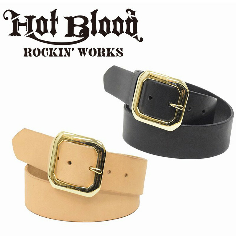【HOT BLOOD/ホットブラッド】ベルト/PLAIN BELT RD-B1★REALDEAL 10,153円