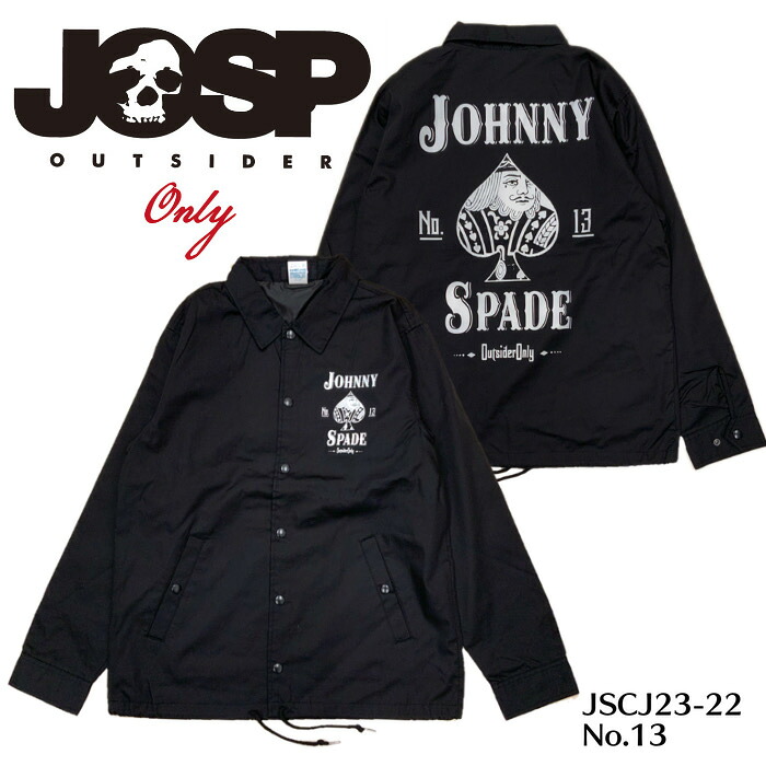 【楽天市場】【JOHNNY SPADE/ジョニースペード】コーチジャケット/JSCJ23-22 [No.13] COACH JK /REAL ...