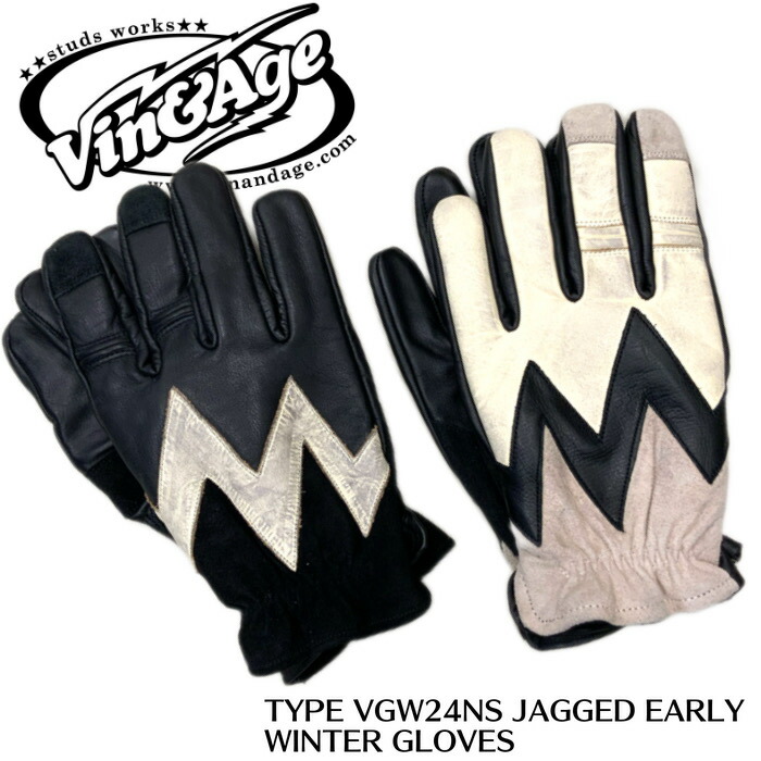 VIN & AGE バイクグローブ 黒と白 楽天市場】ビン アンド エイジ グローブの通販