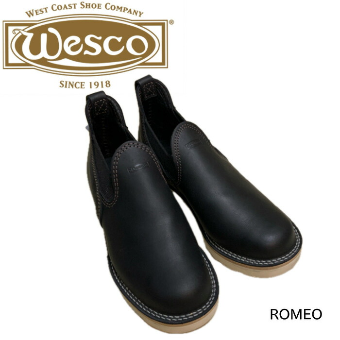 【Wesco/ウエスコ】スリップオンモデル/ROMEO|REALDEAL