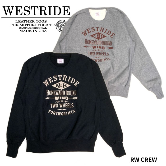 楽天市場】WESTRIDE ウエストライド【RW SWEAT】≪THE W'S HAVE IT
