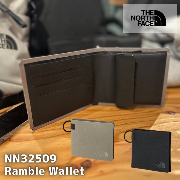 ザ・ノース・フェイス (THE NORTH FACE) Ramble Wallet (ランブルワレット) NN32509 財布 ウォレット 軽量 コンパクト 撥水 三つ折り アウトドア キャンプ トラベル 普段使い [11126ss][0406y]