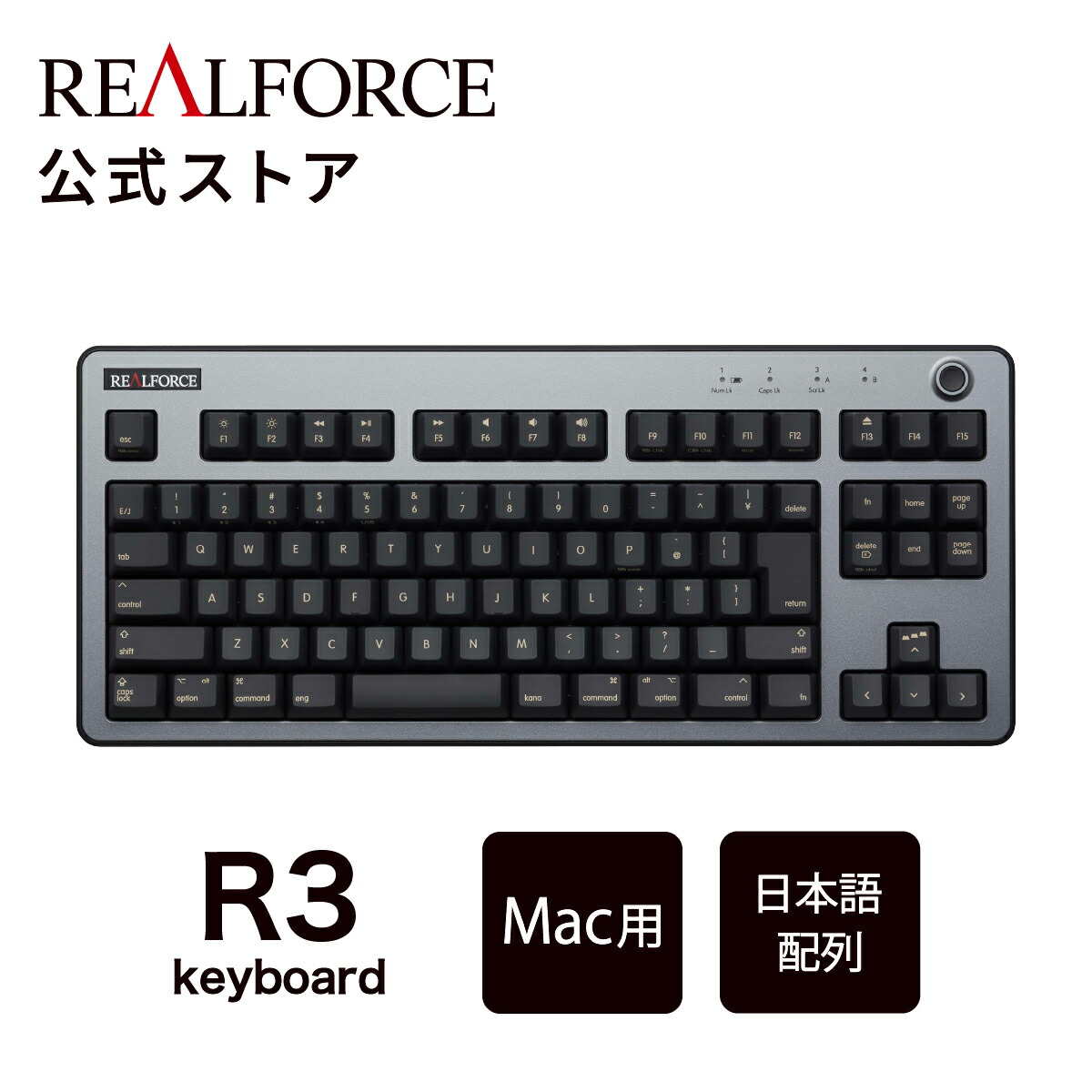 楽天市場】【公式】 REALFORCE R3 キーボード 日本語配列 ブラック フルキーボード テンキーレス 45g 変荷重 30g 昇華印字  レーザー印字 Bluetooth 5.0 USB 静音 ワイヤレス 無線 有線 両対応 東プレ : REALFORCE Store