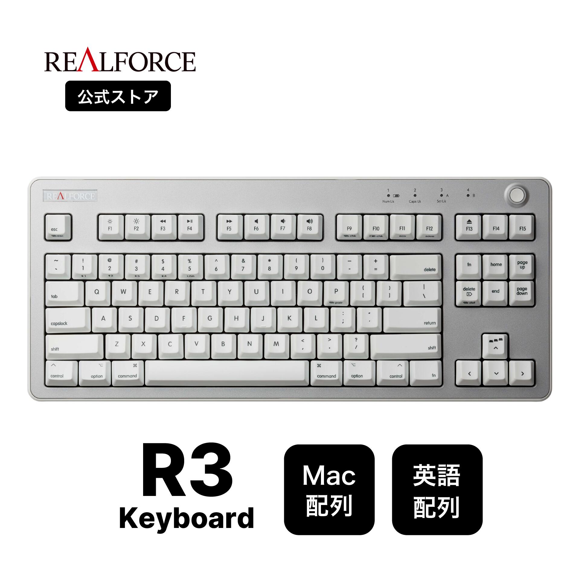 RealForce GX1 日本語配列 45g (キーボード)-