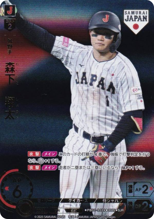 楽天市場】ドリームオーダー PB01-SJ24 森下 翔太 阪神タイガース (UR