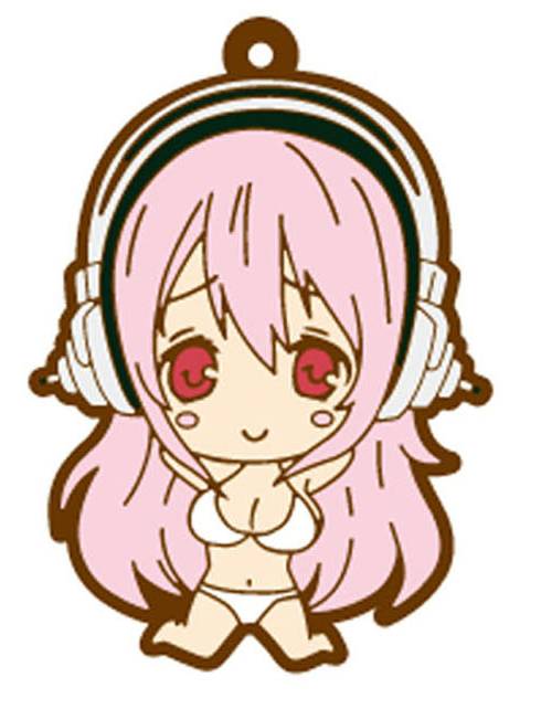 【そに子(水着)】 そにアニ SUPER SONICO THE ANIMATION ラバーストラップコレクション画像