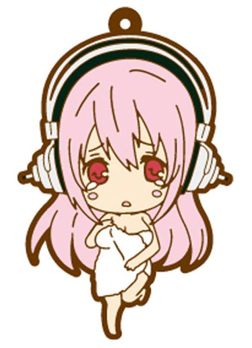 【そに子(バスタオル)】 そにアニ SUPER SONICO THE ANIMATION ラバーストラップコレクション画像