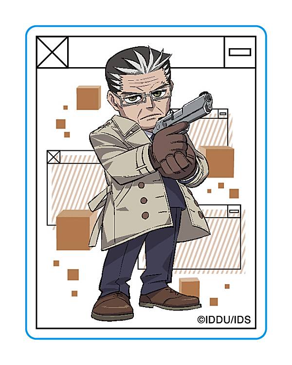 【松岡黒龍】 ID:INVADED イド：インヴェイデッド トレーディングアクリルバッジスタンドキーチェーン画像