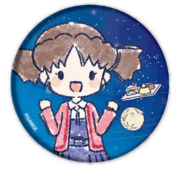 【和泉こずえ】 缶バッジ 無限のリヴァイアス 01 グラフアートデザイン画像