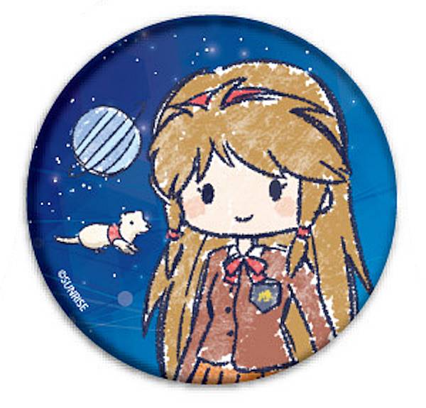 【ファイナ・S・篠崎】 缶バッジ 無限のリヴァイアス 01 グラフアートデザイン画像