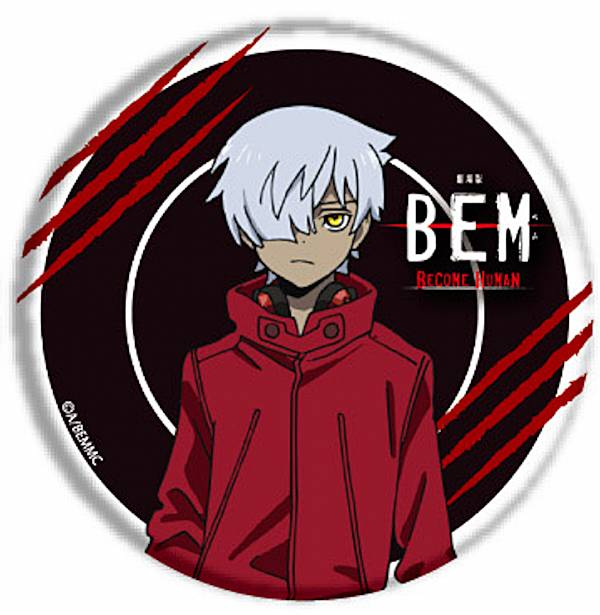【ベロ】 缶バッジ 劇場版 BEM -BECOME HUMAN- 01画像