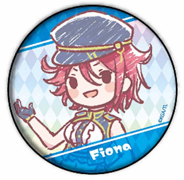 【フィオナ】 缶バッジ Lapis Re:LiGHTs 02 グラフアートデザイン画像
