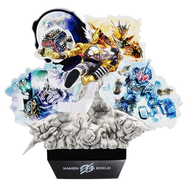 【ラストワン賞 ONDIMENSION 仮面ライダービルド トライアルフォーム(ラビットドラゴン) (ジオラマフィギュア) 】 一番くじ 仮面ライダービルド Building a New World 【中古】