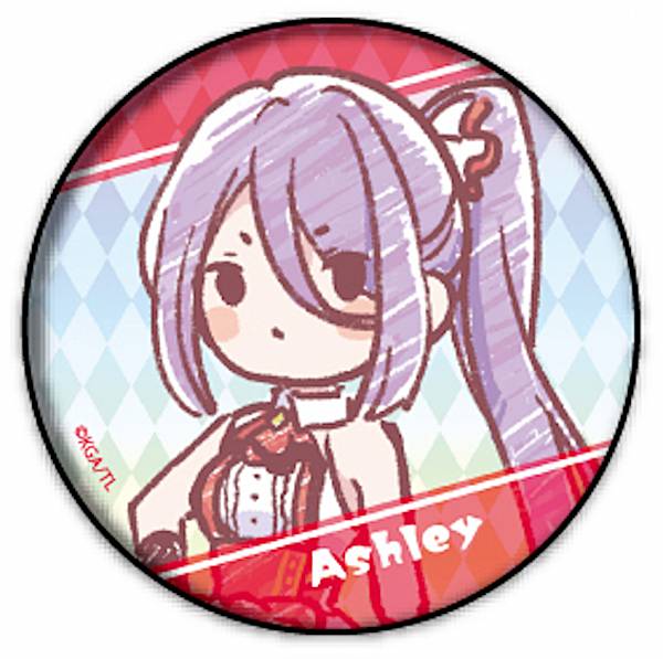 【アシュレイ】 缶バッジ Lapis Re:LiGHTs 01 グラフアートデザイン画像