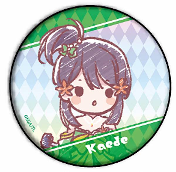 【カエデ】 缶バッジ Lapis Re:LiGHTs 01 グラフアートデザイン画像