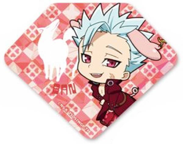 【バン】 七つの大罪 神々の逆鱗 トレーディングプリズムバッジ画像