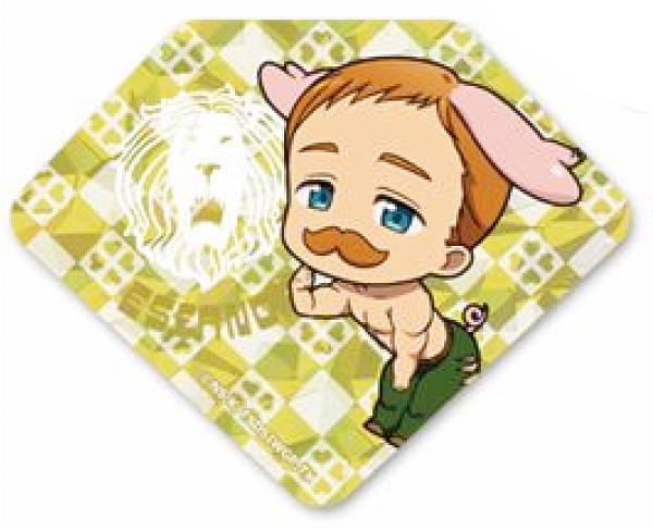 【エスカノール】 七つの大罪 神々の逆鱗 トレーディングプリズムバッジ画像