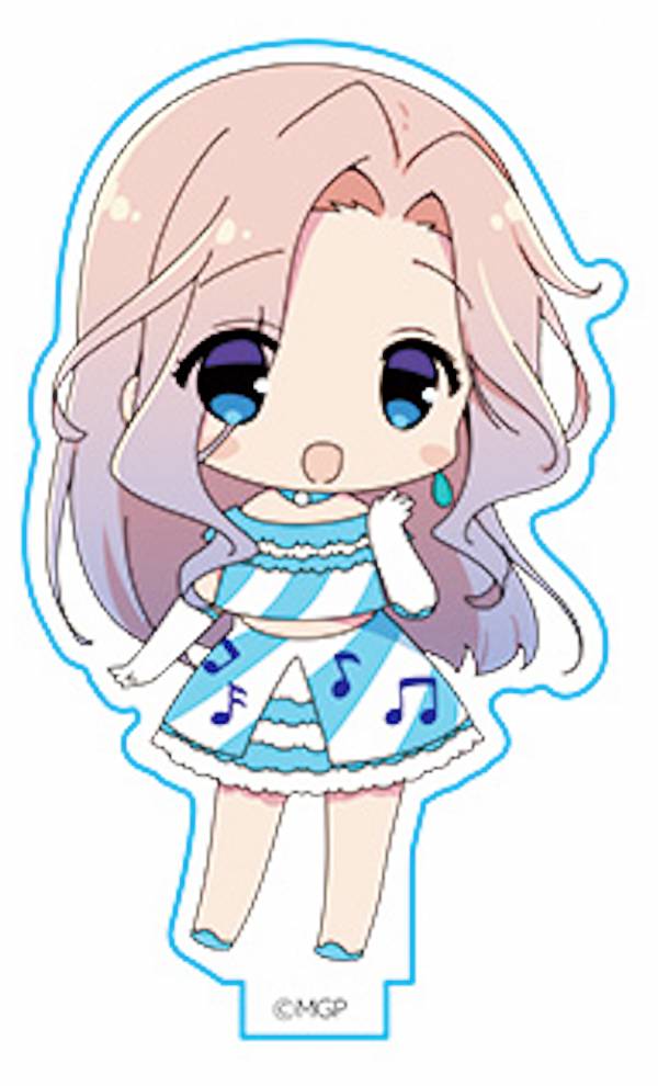 【具志堅シュープ】 音楽少女 トレーディングアクリルスタンド画像