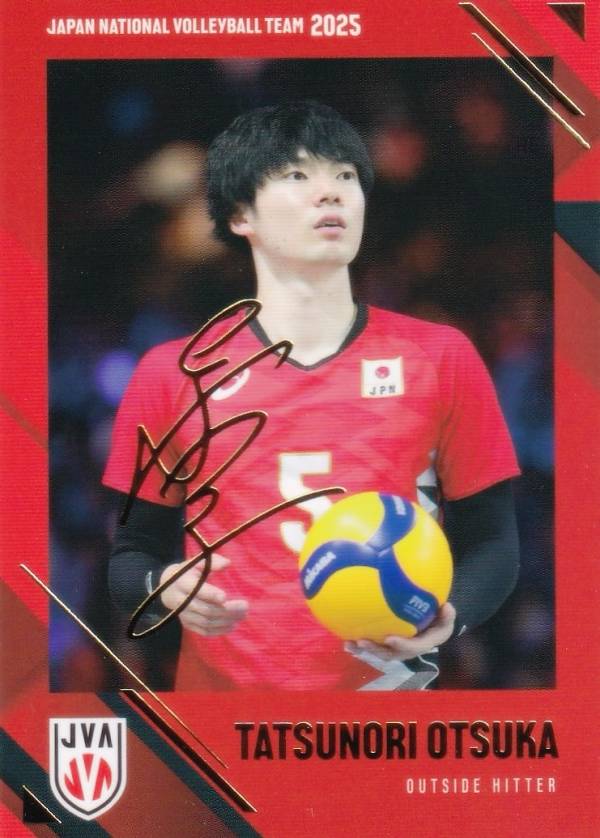 山内晶大バレーボール男子日本代表2025 公式トレーディングmini色紙 トレカ 山内晶大 バレーボール男子日本代表2025 トレーディングmini色紙