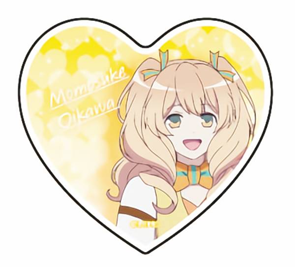 【及川桃助】 キャラアクリルバッジ アニメ アイ★チュウ 02 アイドル衣装Ver.画像